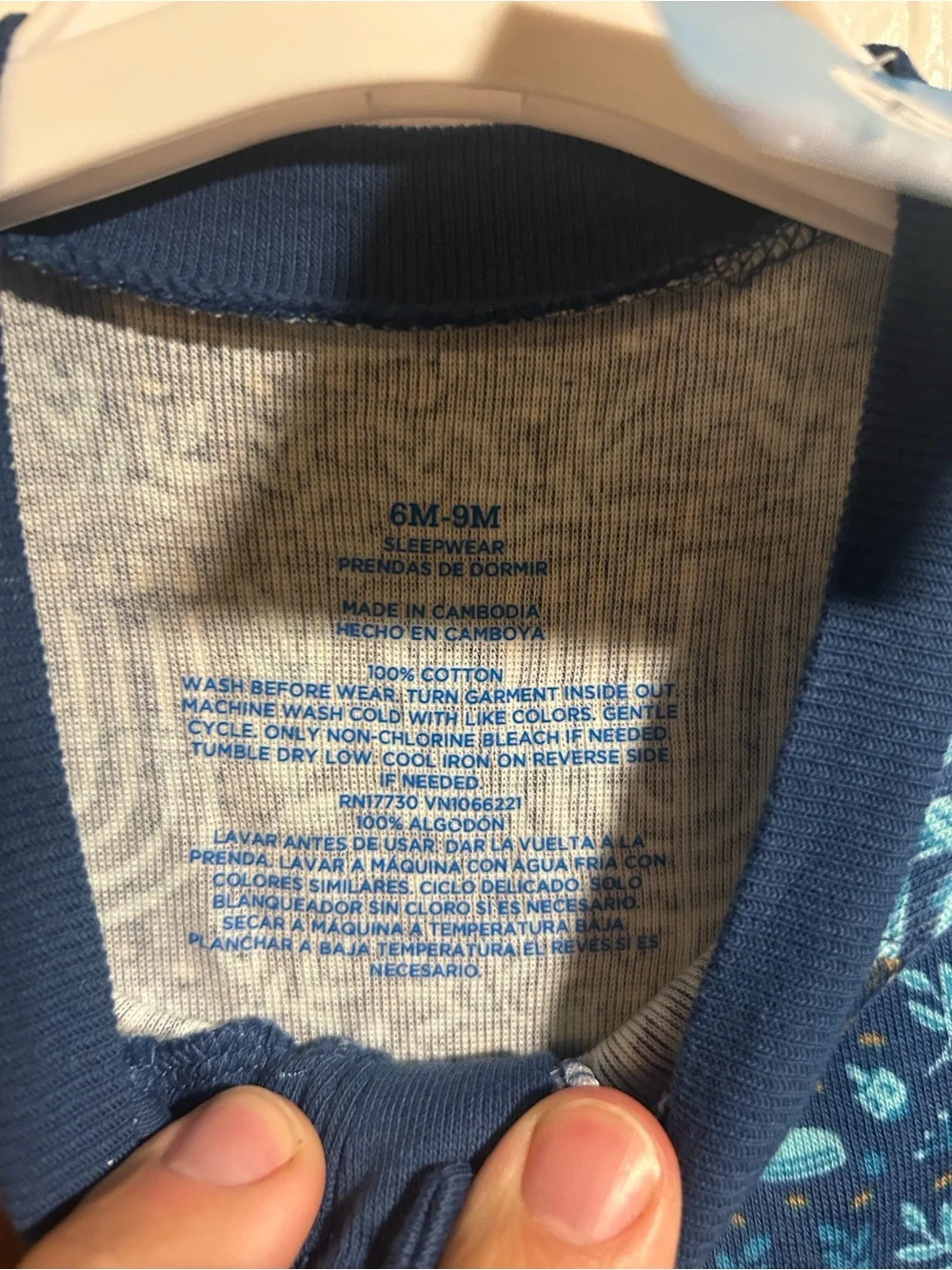 Target Footed One-Piece Pajamas 6 - 9 Months Menorah Hanukkah NWT